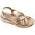 Zapatos Mujer Sandalias 24 Hrs 25688 Oro