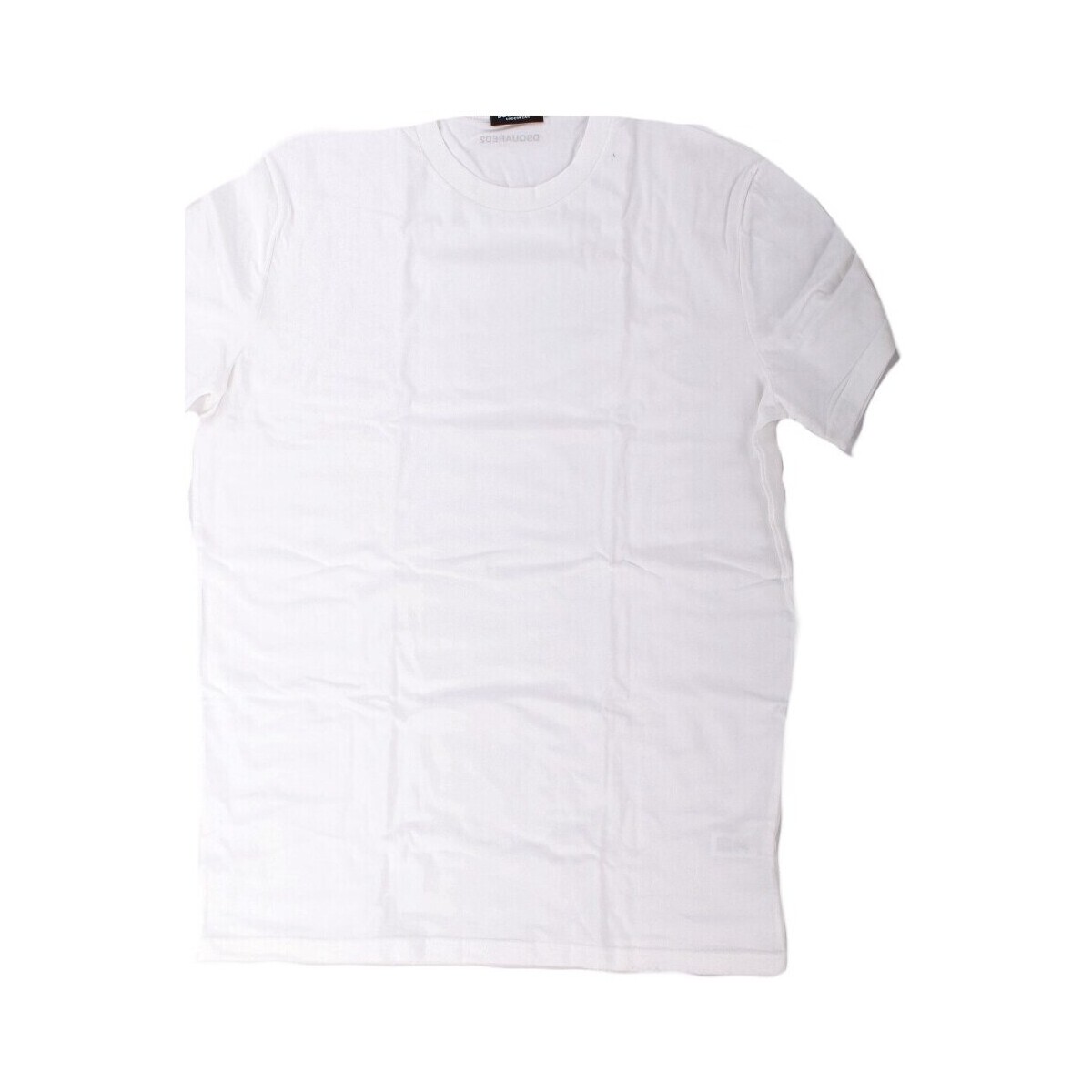 textil Hombre Camisetas manga corta Dsquared DCM20003 Blanco