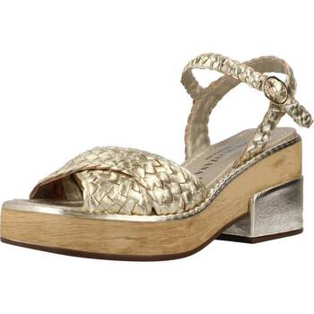 Zapatos Mujer Sandalias Pon´s Quintana PARIS Oro