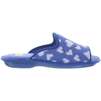 Zapatos Mujer Pantuflas Cosdam Zapatilla casa -4052 azulon mujer Azul