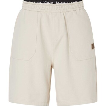 textil Hombre Shorts / Bermudas Ck Jeans Shrunken Badge Hwk S Beige