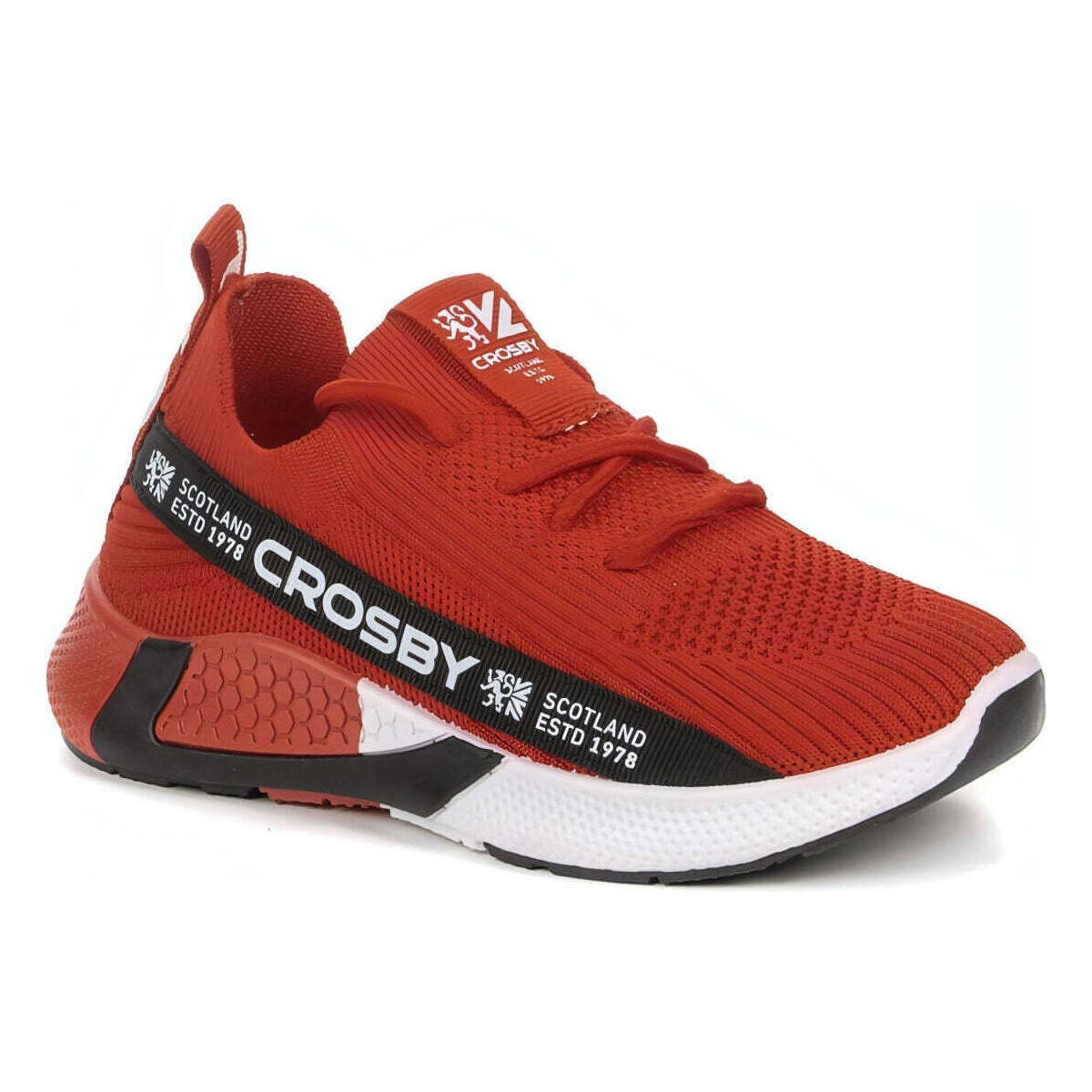 Zapatos Niño Zapatillas bajas Crosby  Rojo