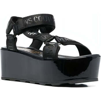 Zapatos Mujer Sandalias de deporte Versace Jeans Couture  Negro