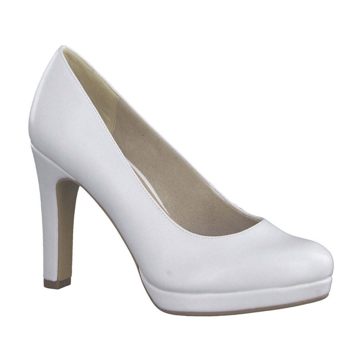 Zapatos Mujer Zapatos de tacón Tamaris  Blanco