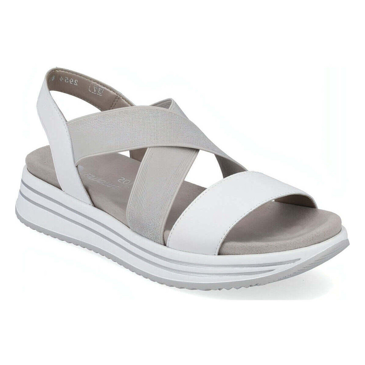 Zapatos Mujer Sandalias de deporte Remonte  Blanco