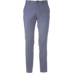 textil Hombre Pantalones Selected Slhslim-Timeliam Lt Blu Struc Trs Flex B Azul