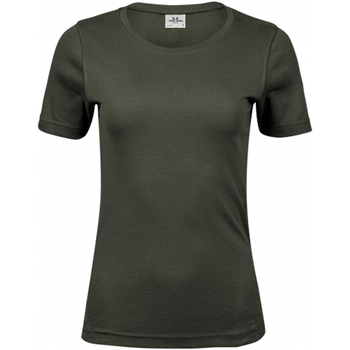 textil Mujer Camisetas manga larga Tee Jays T580 Verde