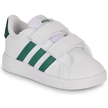Zapatos Niños Zapatillas bajas Adidas Sportswear GRAND COURT 2.0 CF I Blanco / Verde