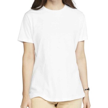 textil Mujer Camisetas manga larga Gildan GD93 Blanco