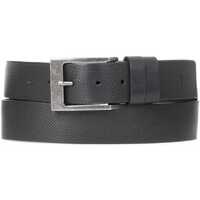 Accesorios textil Hombre Cinturones Kazar BRAK cinturon negro para hombre Negro