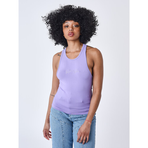 textil Mujer Camisetas sin mangas Project X Paris  Violeta