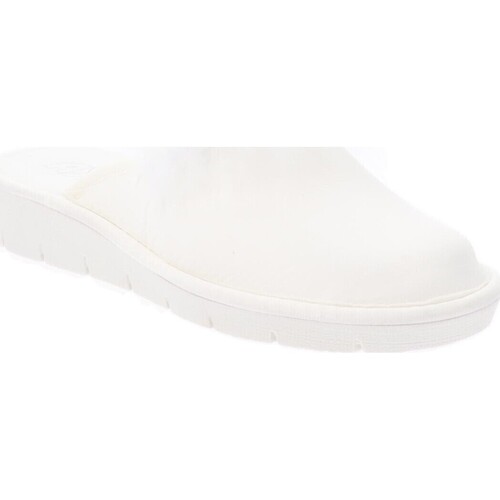 Zapatos Mujer Pantuflas Axa -21252A Blanco
