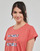 textil Mujer Camisetas manga corta Only Play ONPJESS LIFE LOOSE SS JRS TEE BOX Rojo