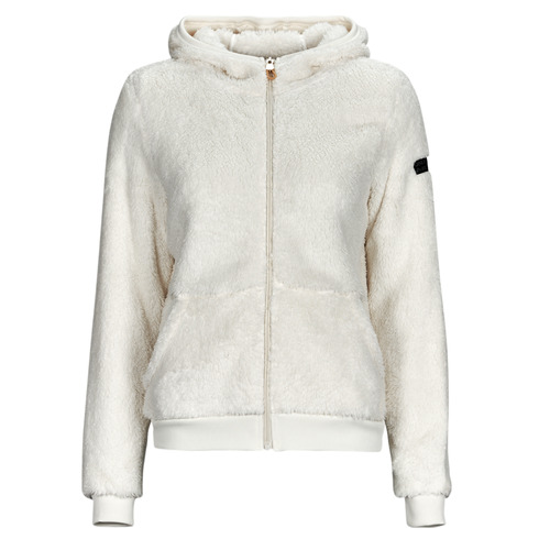 textil Mujer Sudaderas Only Play ONPFLUFFY LS ZIP HOOD JACKET Blanco