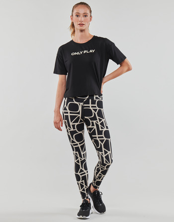 Only Play ONPFONT-2 LOGO HW TRAIN TIGHTS Negro