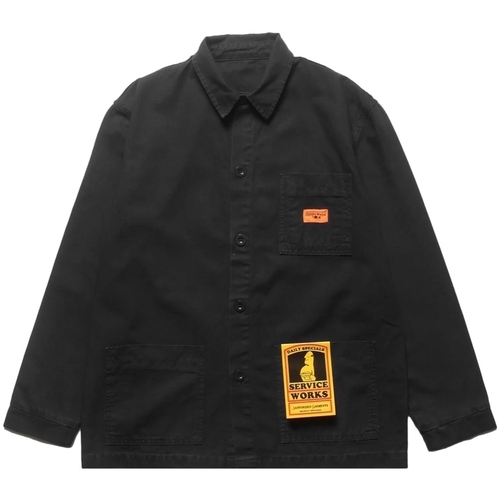 textil Hombre Abrigos Service Works Classic Coverall Jacket - Black Negro