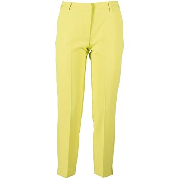 textil Mujer Pantalones Gaudi Pantaloni Gaudi' Con Tasche Amarillo