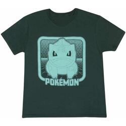 textil Niños Camisetas manga corta Pokemon HE1518 Verde