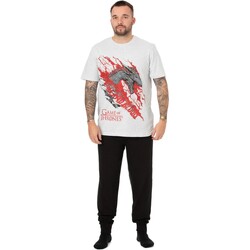 textil Hombre Pijama Game Of Thrones Fire And Blood Negro