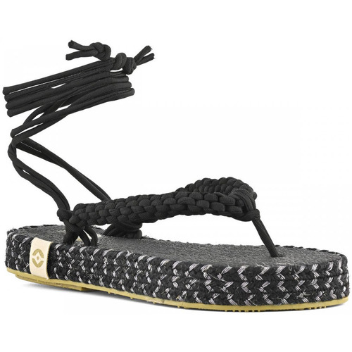 Zapatos Mujer Sandalias Nalho BLK MEDHA SANDAL WITH CROCHET UPPER Negro