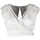 textil Mujer Camisetas sin mangas Gaudi Top Gaudi' S-Maniche Blanco