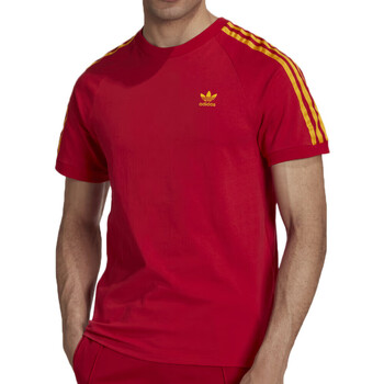 textil Hombre Tops y Camisetas adidas Originals  Rojo