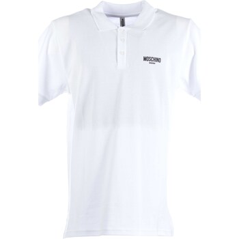 textil Hombre Tops y Camisetas Moschino Polo Blanco