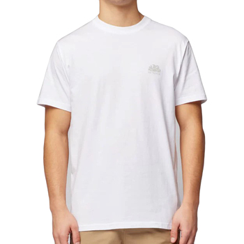 textil Hombre Camisetas manga corta Sundek M129TEJ780T 00600 Blanco