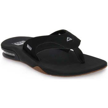 Zapatos Hombre Zuecos (Mules) Reef CUSHION FUNNING Negro