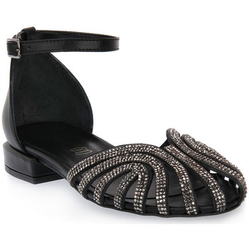 Zapatos Mujer Sandalias S.piero BLK FLAT SANDAL Negro