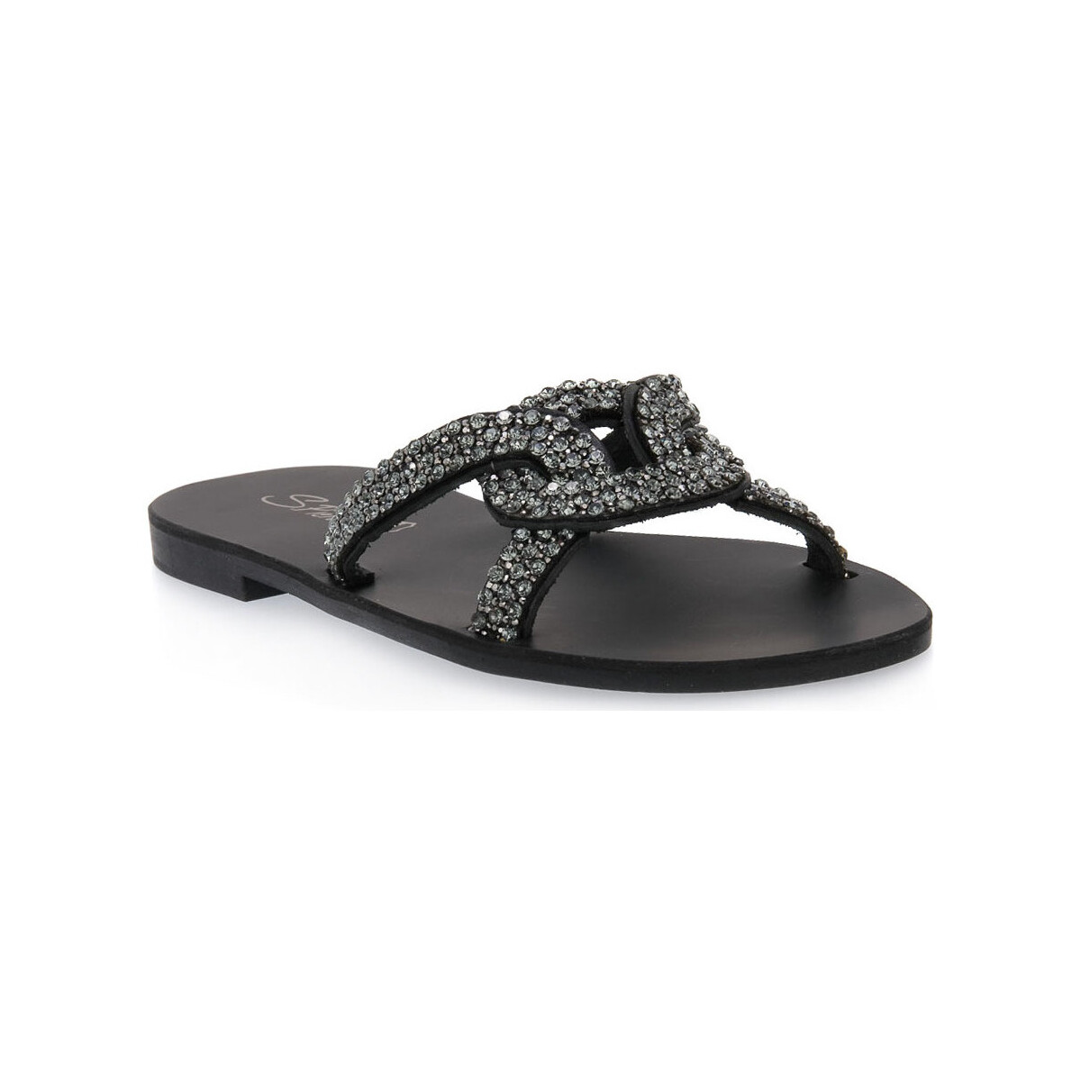 Zapatos Mujer Zuecos (Mules) S.piero BLACK TR SOLE Negro