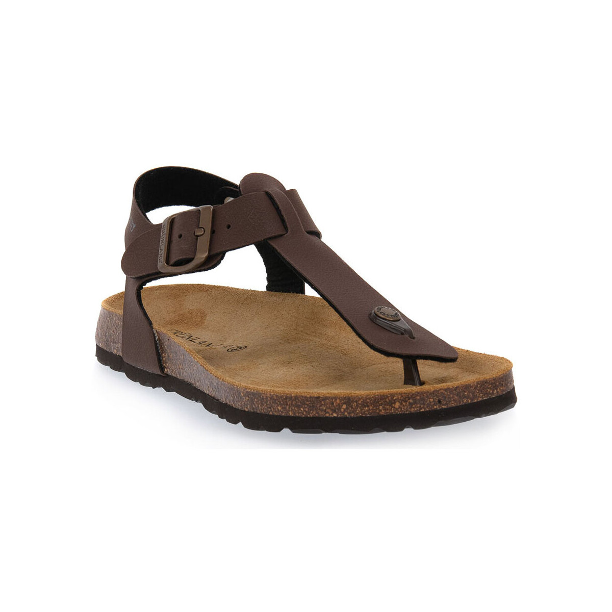 Zapatos Hombre Zuecos (Mules) Grunland MOGANO 40 BOBO Marrón