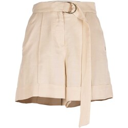 textil Mujer Shorts / Bermudas Gaudi Pantaloni Corti Gaudi' Beige
