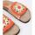 Zapatos Mujer Sandalias Top3 23512 Naranja