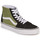 Zapatos Mujer Zapatillas altas Vans SK8-Hi Tapered Negro / Verde