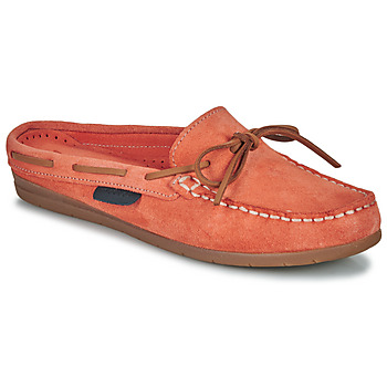 Zapatos Mujer Zuecos (Mules) Pellet Lucy Piel / Coral