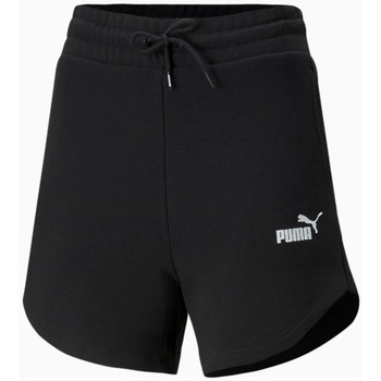 textil Mujer Shorts / Bermudas Puma Short  Essentials High Waist  848339-01 Negro
