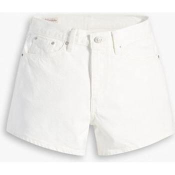 textil Mujer Shorts / Bermudas Levi's A4695 0002 80S MOM SHORT-SNOWING IN LA Blanco