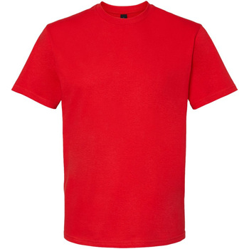 textil Camisetas manga larga Gildan Softstyle Rojo