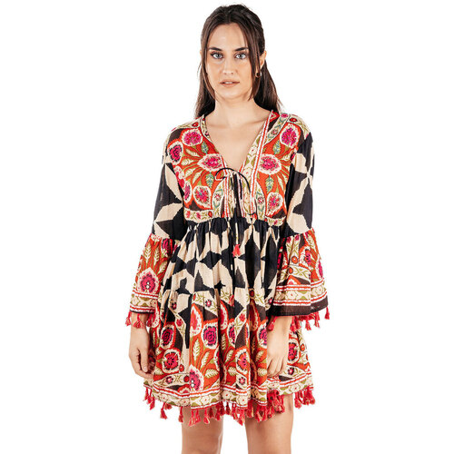 textil Mujer Vestidos cortos Isla Bonita By Sigris Vestido Corto Rojo