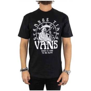 textil Hombre Tops y Camisetas Vans Strange Times  VN000040BLK1 Negro