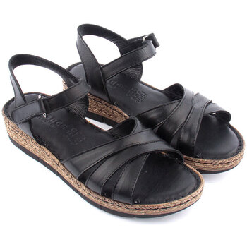 Lapierce L Sandals Comfort Negro