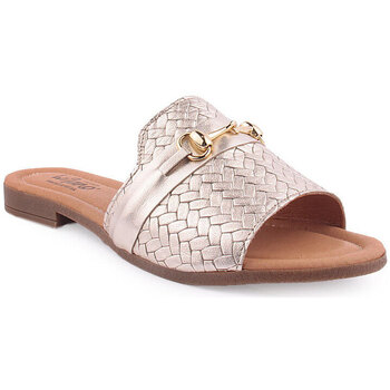 Zapatos Mujer Zuecos (Mules) Wilano L Slippers CASUAL Oro