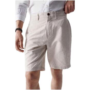 textil Hombre Shorts / Bermudas Salsa 21005530 010 Beige