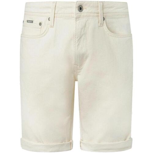 textil Hombre Shorts / Bermudas Pepe jeans PM8009400W15 Blanco