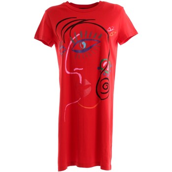 textil Mujer Shorts / Bermudas Desigual 23SWVK89 Rojo