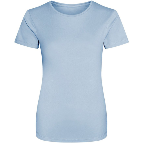 textil Mujer Camisetas manga larga Awdis Just Cool Azul