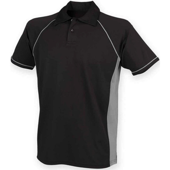 textil Hombre Tops y Camisetas Finden & Hales LV370 Negro