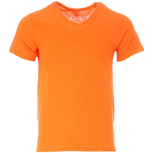 textil Hombre Tops y Camisetas American People  Naranja