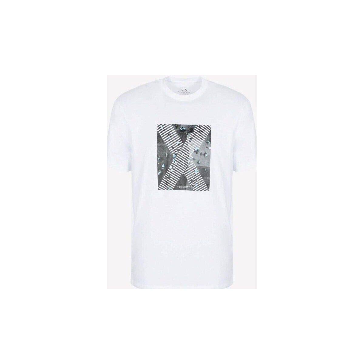 textil Hombre Camisetas manga corta EAX 6RZTLB ZJBYZ Blanco